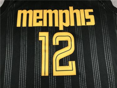 21 Grizzly 12 City Edition Black  Jersey