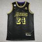 21 New Lakers 24 City Edition Black  Jersey
