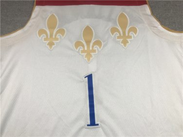 21 Pelicans 1 City Edition White  Jersey