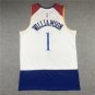 21 Pelicans 1 City Edition White  Jersey