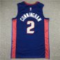 21 Pistons 2 City Edition Blue  Jersey