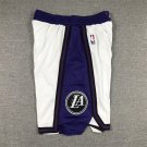 23 Lakers City Edition White Pants  Jersey