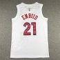 23 models of 76ers 21 city edition white  Jersey
