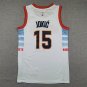 23 Nuggets 15 City Edition White  Jersey