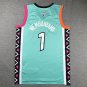 23 Spurs 1 City Edition Green  Jersey