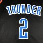 23 Thunder 2 City Edition Black  Jersey