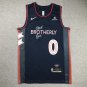 24 76ers 0 City Edition Deep Blue  Jersey