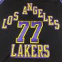 24 Lakers 77 City Edition Black  Jersey
