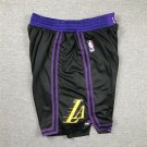 24 Lakers City Edition Black Pants  Jersey