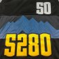 24 Nuggets 50 City Edition Black  Jersey