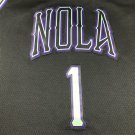24 Pelicans 1 City Edition Black  Jersey