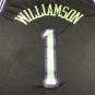 24 Pelicans 1 City Edition Black  Jersey