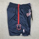 24 pocket style 76ers city edition deep blue shorts  Jersey