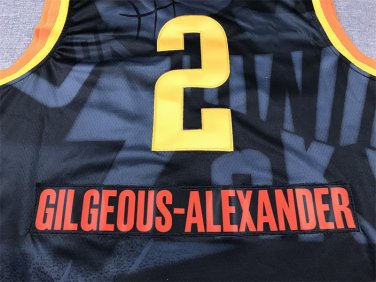 24 Thunder 2 City Edition Black  Jersey