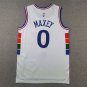 25 76ers 0 City Edition White  Jersey