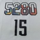 25 Gold Nuggets 15 City Edition White  Jersey