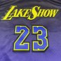 25 Lakers 23 City Edition Purple  Jersey