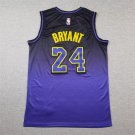 25 Lakers 24 City Edition Purple  Jersey