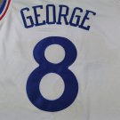25 models of 76ers 8 city edition white  Jersey