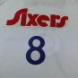 25 models of 76ers 8 city edition white  Jersey