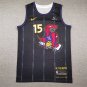 25 Raptors 15 City Edition Black  Jersey