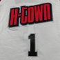 25 Rockets 1 City Edition White  Jersey