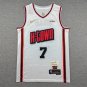 25 Rockets 7 City Edition White  Jersey