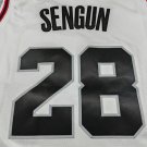 25 Rockets 28 City Edition White  Jersey