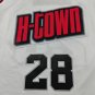 25 Rockets 28 City Edition White  Jersey
