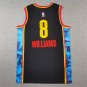 25 Thunder 8 City Edition Black  Jersey