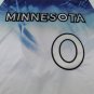 25 Timberwolves 0 City Edition White  Jersey