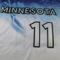 25 Timberwolves 11 City Edition White  Jersey