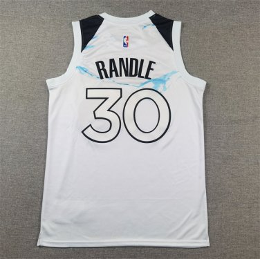 25 Timberwolves 30 City Edition White  Jersey