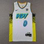 25 Walkers 0 City Edition White  Jersey