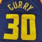 25 Warriors 30 City Edition Deep Blue  Jersey
