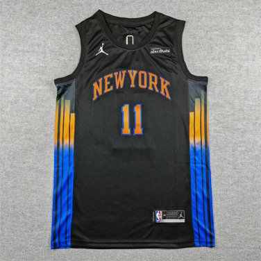 26 Knicks 11 Announced Edition Black  Jersey