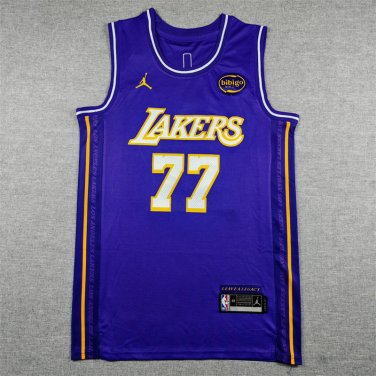 26 Lakers 77 Announced Edition Purple  Jersey