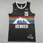 26 Nuggets 15 City Edition Black  Jersey