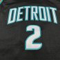 26 Pistons 2 City Edition Black  Jersey