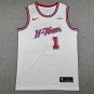 26 Rockets 1 City Edition White  Jersey