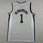 26 Spurs 1 Announced Edition Grey  Jersey