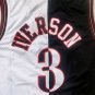 76 people 3 black and white color blocking  Jersey