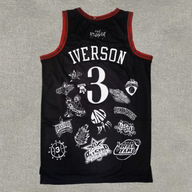 76 people 3 co branded printed black  Jersey