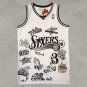 76 people 3 co branded printed white  Jersey