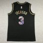 76ers 3 Diamond Edition Black Gold  Jersey