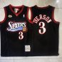 76ers 3 Final Edition Black  Jersey