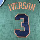76ers 3 Retro Army Green  Jersey