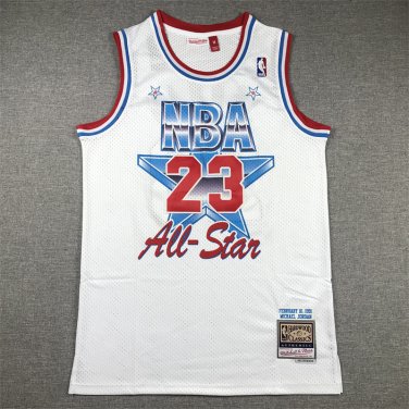 91 All Star Jordan 23 White  Jersey
