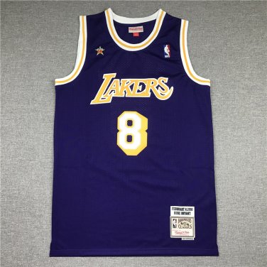 98 All Star Lakers 8 Purple  Jersey