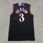 Adidas 76ers 3 Black  Jersey